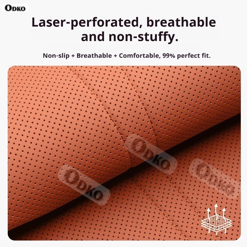 For VW Volkswagen MK6 MK7 POLO Tiguan New Car Seat Rest Cushion Nappa leather Seat Extender Leg Cushion Memory Foam Seat Padding