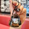 Keychain Flashlight Cute Bear Bag Small Night Light Keychain Kawaii Bags Hang Web Celebrity Atmosphere Light Keychain Torch