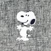 Большая сумка Snoopy с бахромой Серая CHICKS UNDERTHE SHED SNOOPY