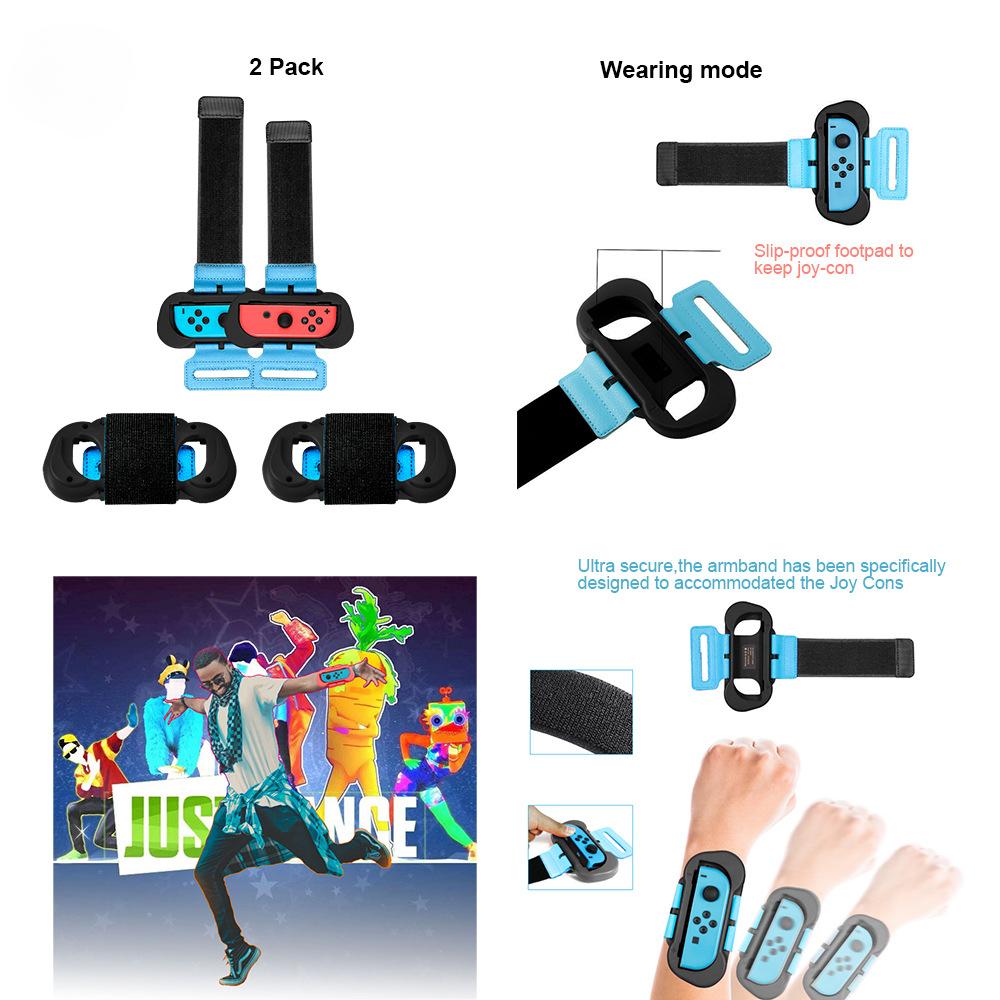 Switch Sports Accessories Bundle10 в 1 Семейный комплект аксессуаров для спортивных игр 2022: Футбольные ремни для ног, клюшки для гольфа Mario, браслеты Just Dance