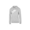 As W Nsw Club Flc Gx Std Po Hd Sports Logo Hoodie Women Hoodie Gray DQ5776-063
