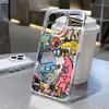 Милый Чехол для Телефона Губка Боб Для iPhone 17e 17 16 16e 15 14 13 12 11 Mini Pro Max X XR XSMax 7 8 Air Plus Прозрачная Задняя Крышка