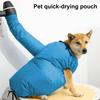 Мешок для сушки питомцев Собак Инструмент для быстрой сушки Совместим с фенами Портативный мешок для сушки шерсти питомцев для маленьких средних крупных пушистых собак и кошек