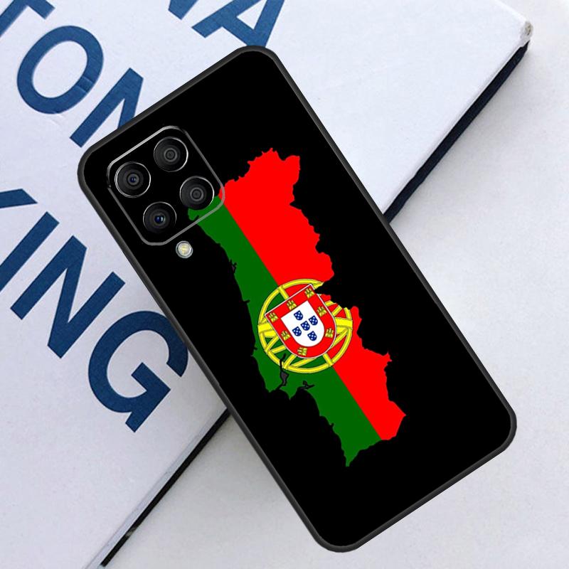 Portugal Flag For Samsung Galaxy M35 M55 M14 M34 M54 M11 M21 M31 M13 M33 M53 M15 M12 M32 M52 M06 M16 Case