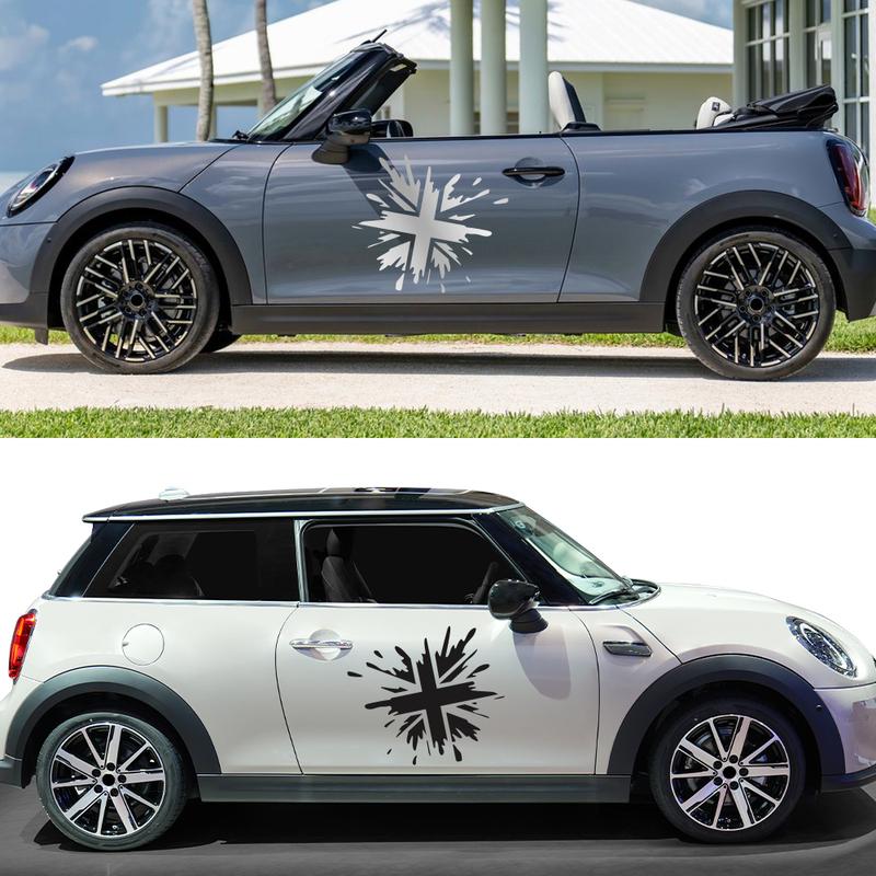 Car Union Jack Styling Sticker Decor Decal Auto Tuning Accessories for MINI Cooper S JCW F54 F55 F56 F60 R55 R56 R60 Countryman