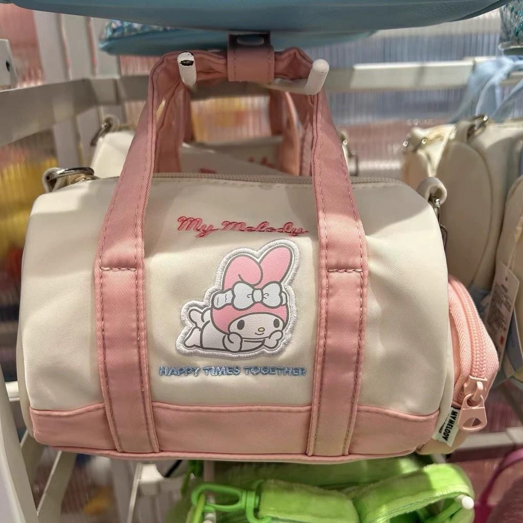 Большая нейлоновая сумка Kuromi Melody Cinnamoroll со шнурком для повседневного использования