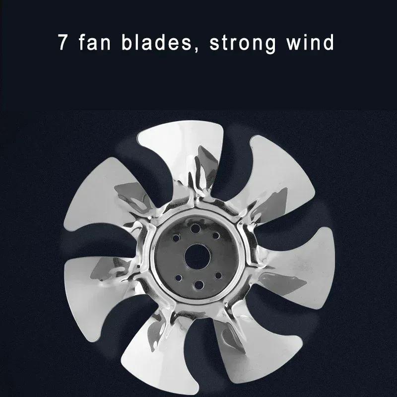 6/7/8 in Stainless Booster Fan Extractor Exhaust fan Ventilation Pipe for Toilet Kitchen Wall Window Blower Corrosion Resistance
