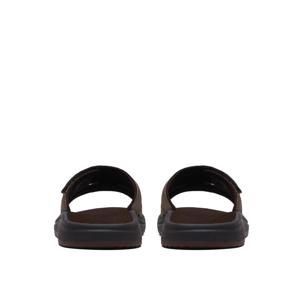 [Clarks] Шлепанцы Brinkley, Удобные для ходьбы, Мужские, Темно-коричневые, Размер 28,0 см