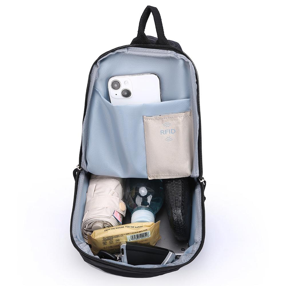 TS JYL laptop bag,Outdoor Chest Bag Unisex New Travel Crossbody Bag Casual Riding Backpack