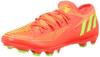 Adidas Predator Low HG LKX08 Soccer Solar Solar Black Size for Soccer Cleats On Dirt and Artificial Turf Edge.3 Cleats, Red/Team Green/Core (GW0953),