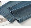 2025 Премиальные джинсы с высокой посадкой, стройнящие, прямого кроя, для весны/осени