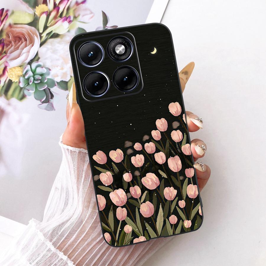 Чехол для телефона Motorola Edge 70 Fusion 2026 Чехол Милые Кошки Печать Мягкий Силиконовый Чехол для Moto Edge70 fusion XT2605-1 Funda