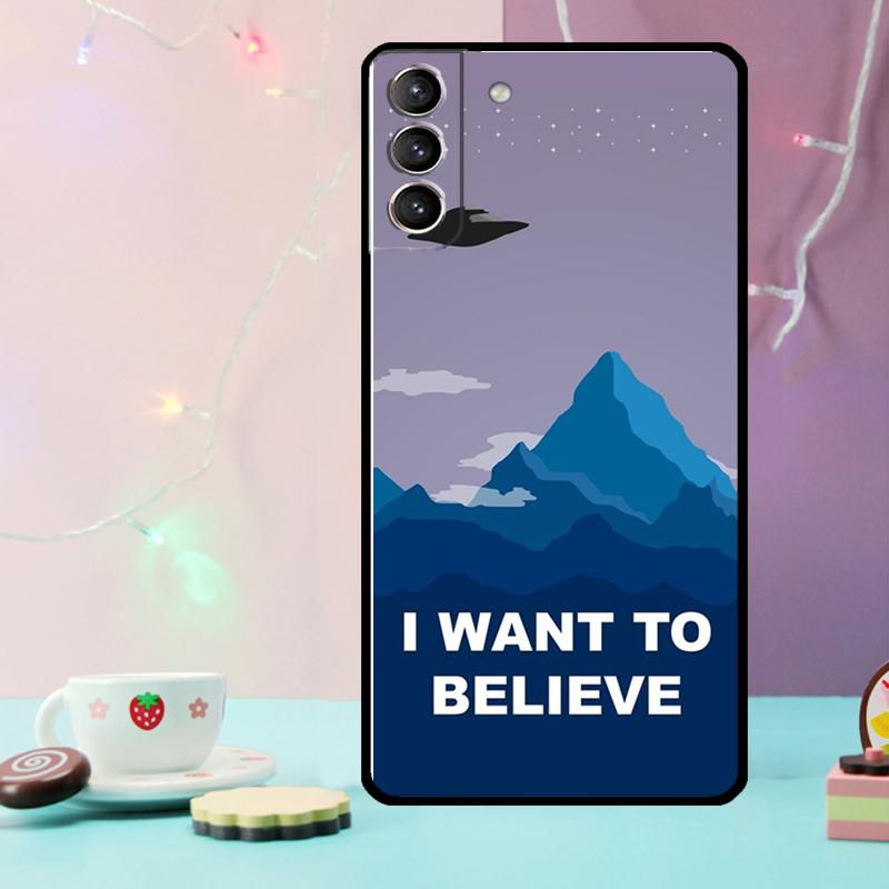 Файлы X Я хочу верить Чехол для телефона Для Samsung Galaxy S24 S25 Ultra S21 S22 S23 Ultra S9 S10 S20 Plus S25 FE Чехол