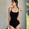 Купальный костюм женский цельный купальник сексуальный вырез на талии утягивающий купальник с открытой спиной боди летняя пляжная одежда