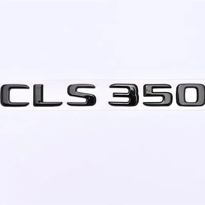 AASV1 3D gloss black silver ABS Fit for Mercedes-Benz new letter CLS260 CLS300 CLS320 CLS350 CLS400 digital sticker rear badge