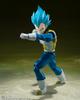 TAMASHII NATIONS S.H.Figuarts Dragon Ball Super Super Saiyan God Super Saiyan Vegeta - Unwavering Saiyan Pride - Approximately 135mm PVC & A