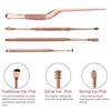8Pcs/set LED Light LED Ear Wax Pickers Ear Clean Tool Ear Pick Cleaner Spoon  for Baby Adults