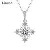 Женское ожерелье Lindon, кулон из медного сплава, циркон, модный подарок