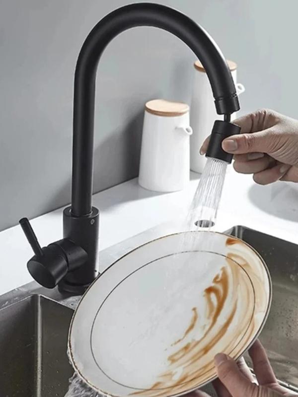 Новый 2-режимный кухонный смеситель с распылительной головкой, фильтр, регулируемый на 360 ° поворотный кран с обратной стороны, барботер, аэратор для смесителя для кухонной раковины