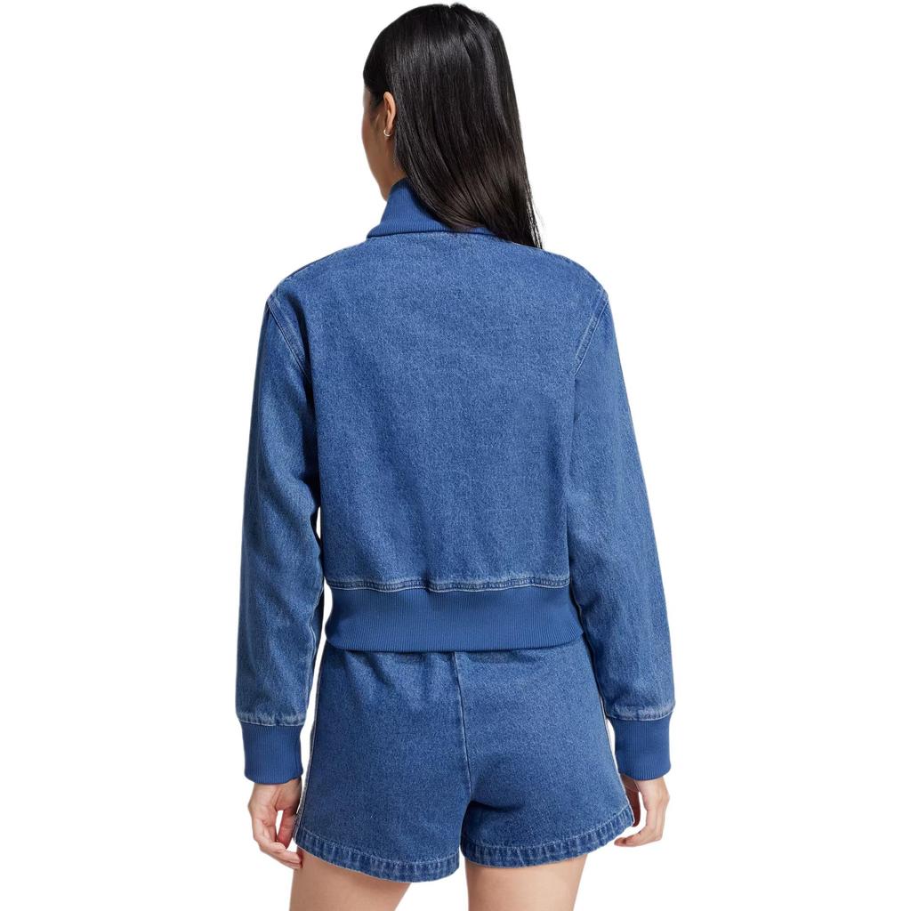 adidas Женский спортивный топ из денима Adicolor Indigo Denim Women Streetwear JD2570