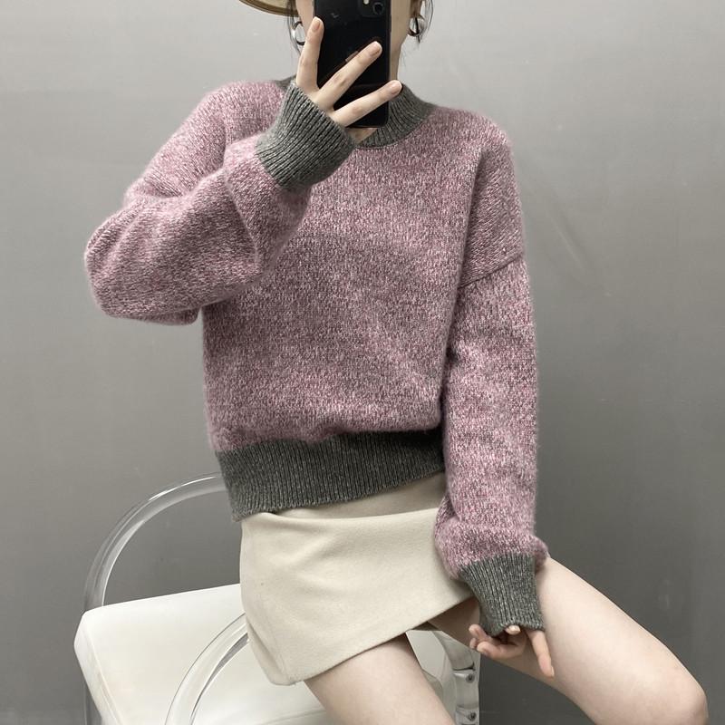 Женский свитер Qinghe 100% чистый кашемир - Ультрамягкий роскошный зимний пуловер