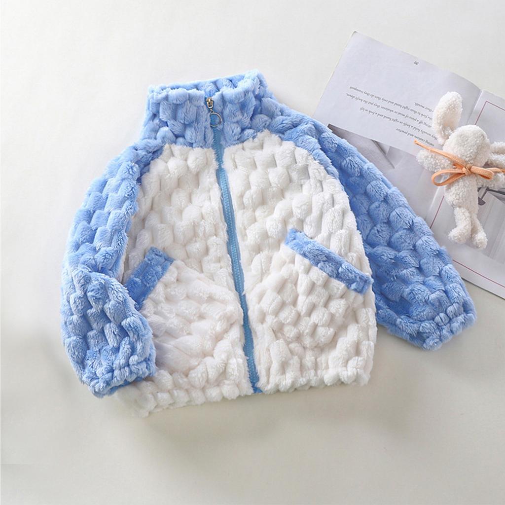 Toddler Kids Girl Boy Print Cartoon Sweater Knit Warm Cardigan Jacket Tops