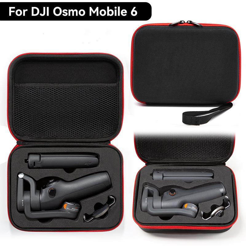 Сумка для хранения для DJI Osmo Mobile 6 Мобильный телефон Ручной стабилизатор Чехол для переноски Портативная водонепроницаемая сумка Сумка Аксессуары