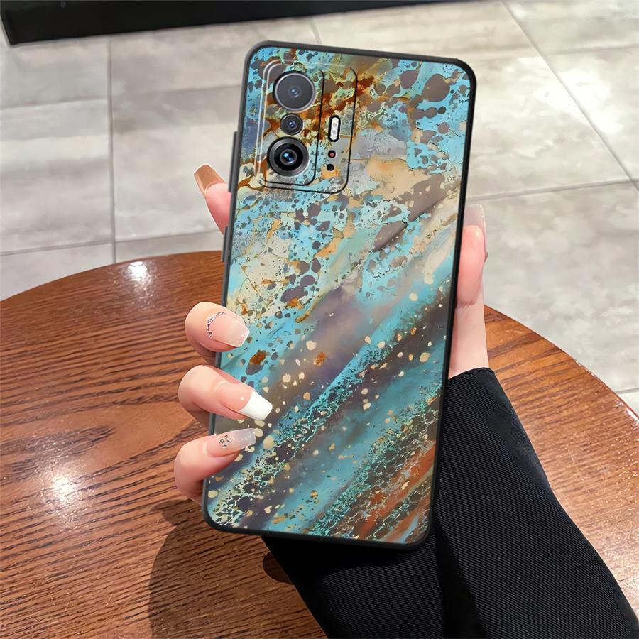Ретро Чехол с ржавыми пятнами для Xiaomi Mi CC9Pro 9T 13 10T 11T 14 Pro 10 11 13 Lite 9