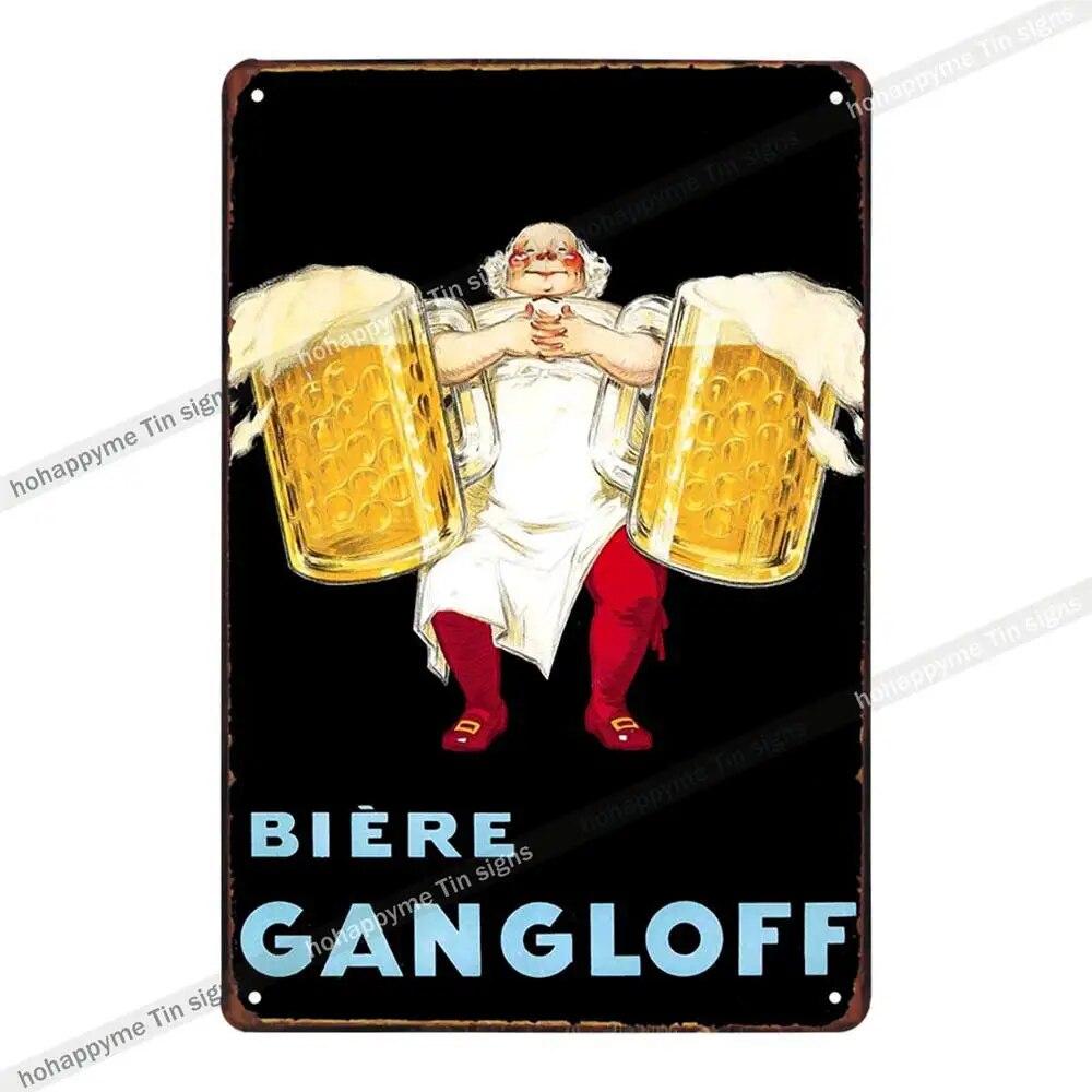 Эльф Пиво Винтаж Металлические Вывески Тарелки Декор Для Бар Паб Клуб Кафе Плакат Наклейки На Стены Главная Гостиная Украшения Доска 20x30 см
