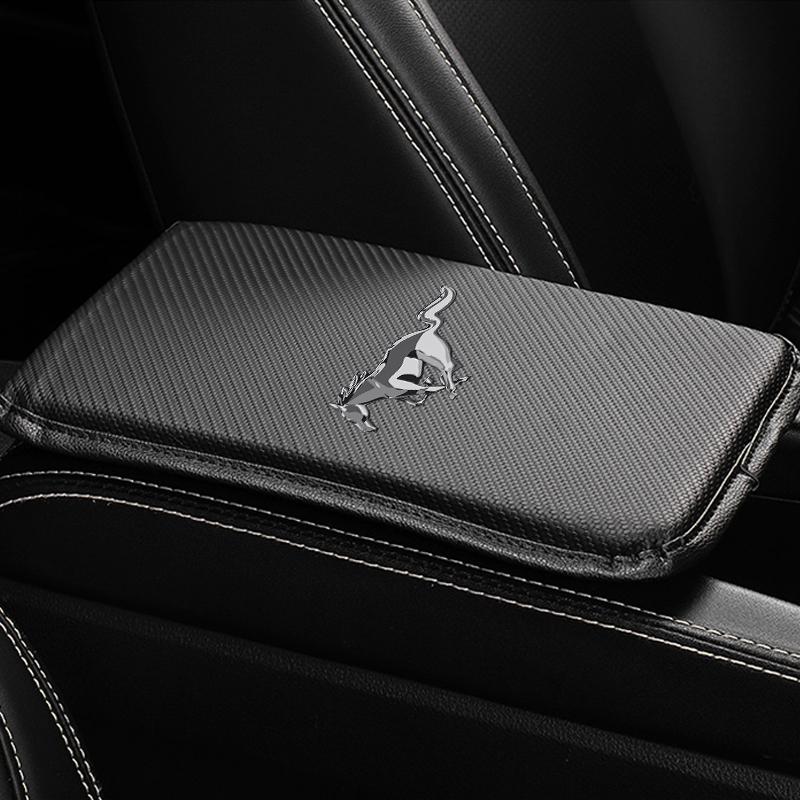 1 шт. Коврики для подлокотника автомобиля Чехлы на центральную консоль Стайлинг Для Ford Focus Mk2 Party Mk3 Ranger Mondeo Mk4 Fiest Автоаксессуары