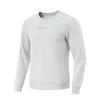Li Ning Comfortable Casual Minimalist Round Neck Pullover Sweatshirt Men Sweatshirt Light-Gray AWDV119-7