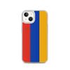 Coque iPhone - PIXELFORMA - iPhone 13 - Drapeau De l'Arménie - Silicone Souple - Design Léger