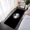 Doormat A-Abarth Flannel Floor Mat Indoor Foot Rug Fluffy Bedside Mats Kitchen Corridor Car Boot Carpet Ideal for Balcony Decor