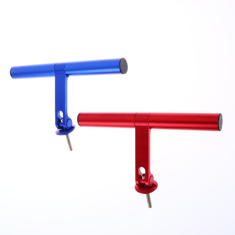 Adjustable Metal Handlebar Extension for Bicycle Perfect Mount for Camera and Light