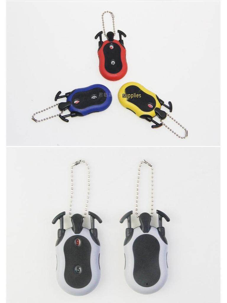 Счетчик очков для гольфа с двойным циферблатом для двух игроков - Аксессуар для подсчета очков на поле