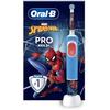 Oral-B Pro Kids Electric Toothbrush 1 Marvel Spider-Man Handle, 1 Brush Head, Ages 3 and Up