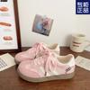 Cute KT Cat Embroidered Moral Training Shoes Women's Spring and Autumn New Korean Niche Chic Versatile Board Shoes Casual Women