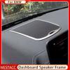 Наклейка на рамку динамика приборной панели автомобиля для BMW X3 G01 2018 2022, передняя панель, звуковая декоративная отделка