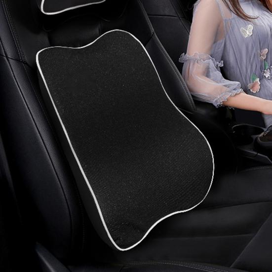 Красивая подушка для поддержки поясницы. Удобна для кожи. Портативна. Проста в использовании.