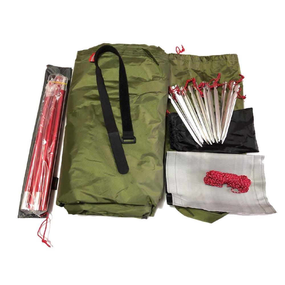 Палатка-колокол Kadahis для сверхлегкой установки при стихийных бедствиях, для улицы, для любования сакурой, для спорта в горах, с отверстием для дымохода, защита, 3-4 человека, легкая, 1,46 кг,