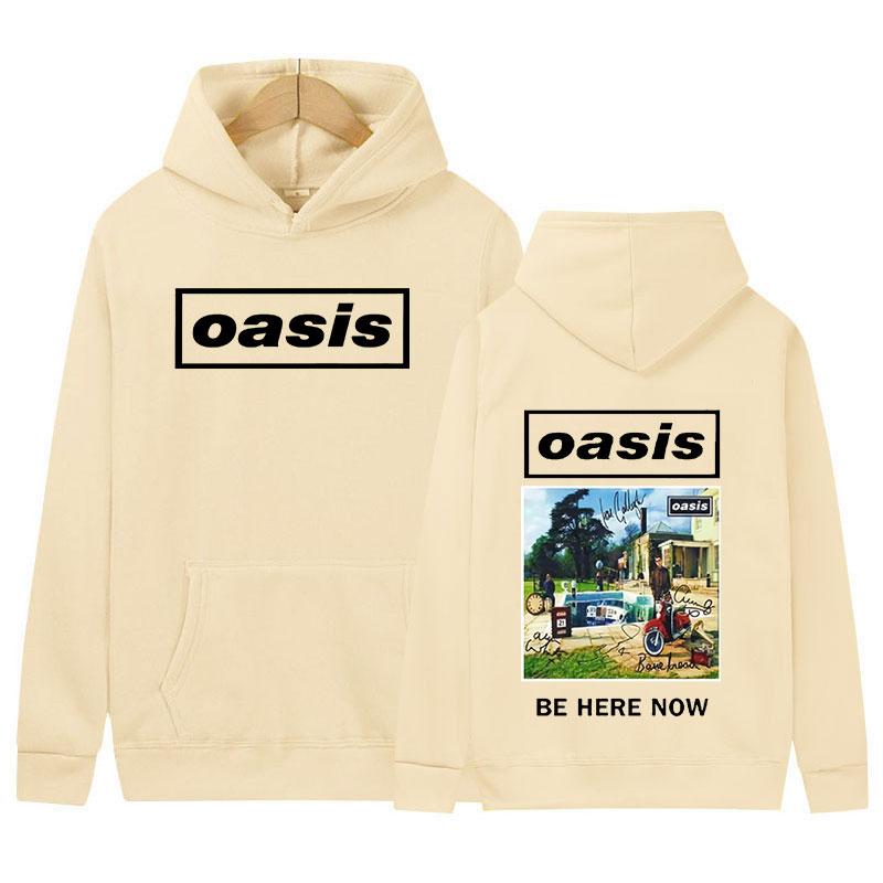 British Band O-Oasis Graphic Hoodie Men Vintage High Quality Oversized Sweatshirt Y2k Unisex Fleece Pullover Hoodies Streetwear