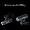 Bike Front Light Xl1200 Waterproof Type-C Rechargeable Front Lamp Bicycle Light Aluminum Ultralight