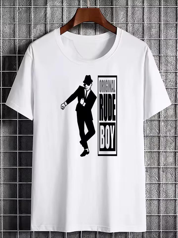 Rude Ska 2 Tone Specials Madness Cool unisex T shirt with a unique street style and comfortable pattern Soft men's style