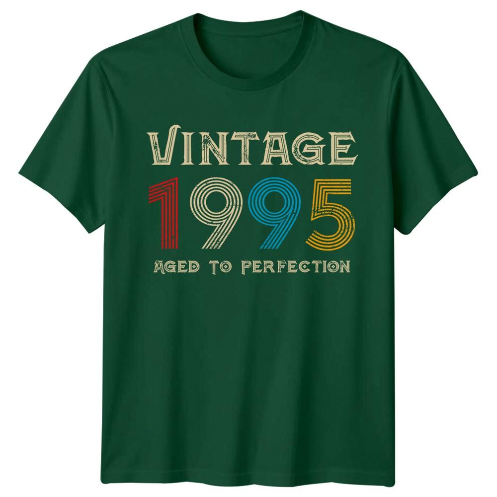 Vintage 1995 Aged To Perfection Unisexs TShirt 31st Birthday Gift