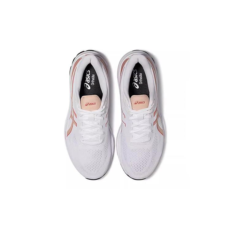 Asics GT 1000 12 Fabric Low top Running Shoes Women's White 1012B450-100