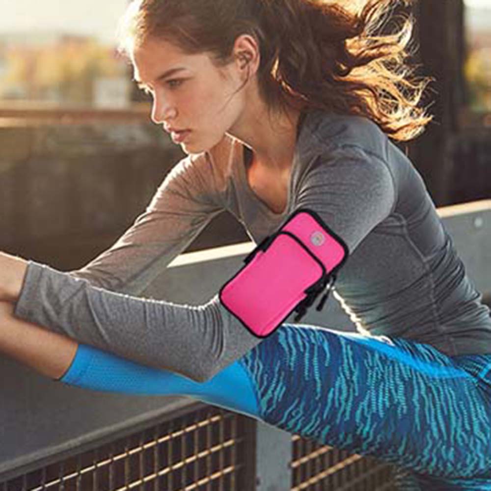 6'' Jogging Sport Running Cell Phone Holder Arm Band Phone Case Mobile Phone Bag Armband Bag