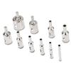10Pcs 6-30MM Diamond Drill Bit Tool Set Cutter Hole Saw for Tile Ceramic Glass