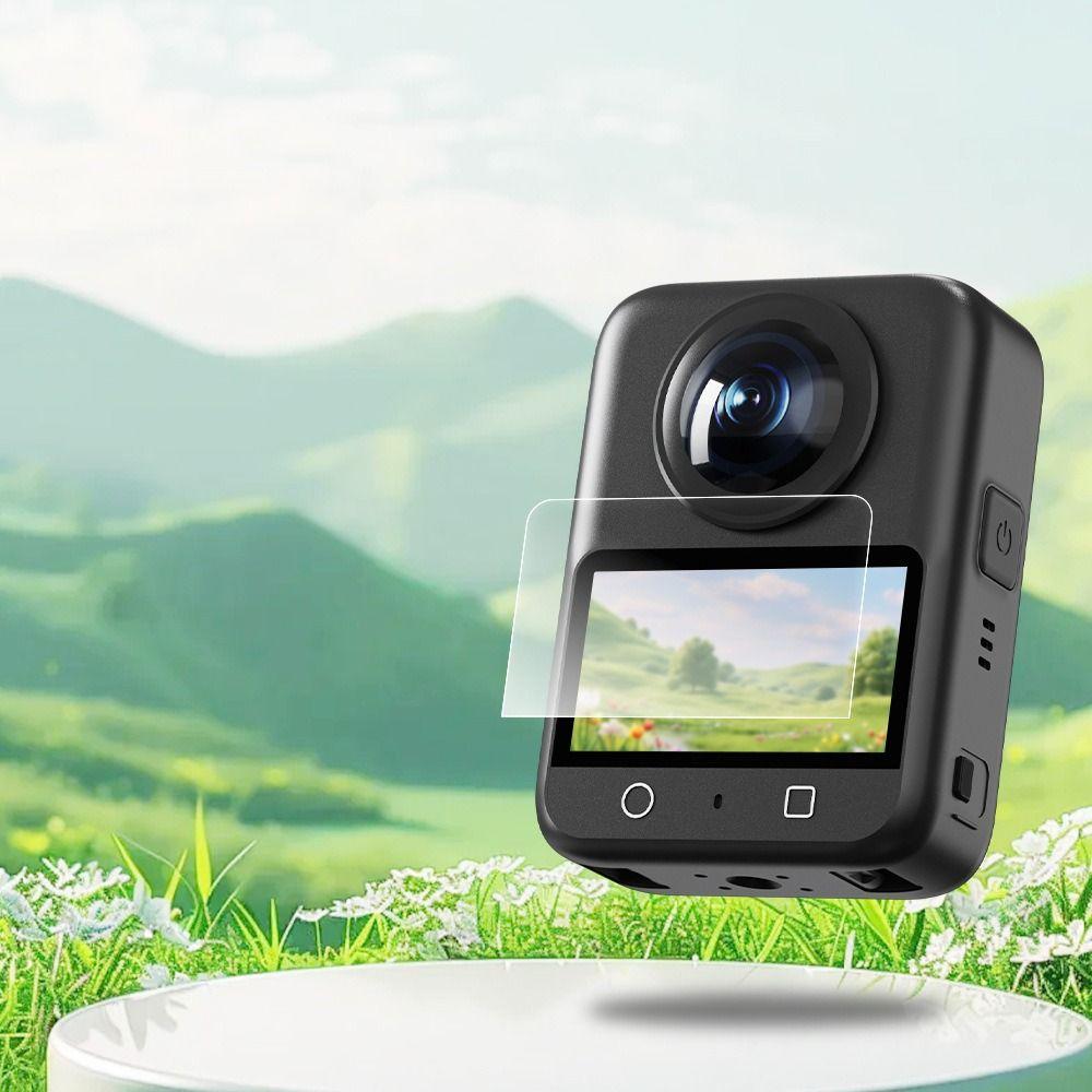 Защитная пленка из закаленного стекла от царапин для экшн-камеры DJI Osmo 360, аксессуары