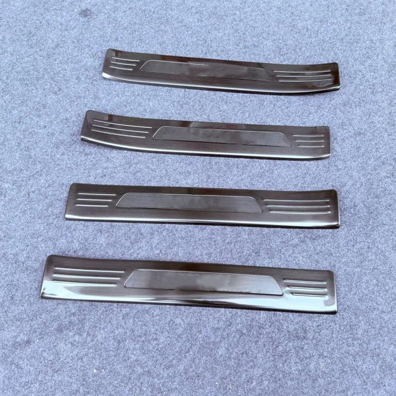 For Lexus TX 350 500h 550h+ Door Sill Scuff Plate Pedal Trim Car Threshold Protector Sticker Styling Accessories 2024 2025