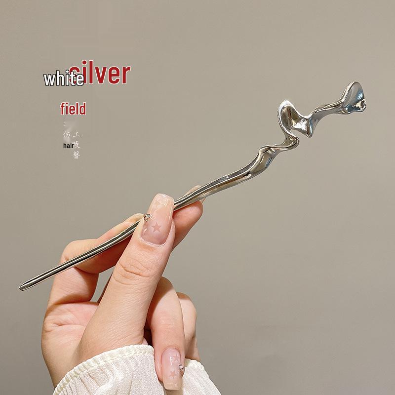 Ancient Style High-End Chinese Sandalwood Tassel Hairpin for Hanfu Costume Updo